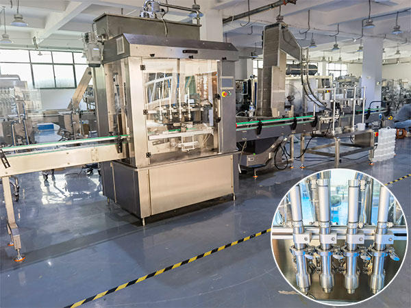 全套大颗粒酱料灌装压盖机